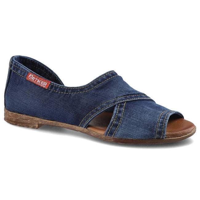 Sandały ARTIKER - 44C0204 Jeans