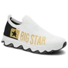 Sneakersy BIG STAR - JJ274A142 Biały/Czarny/Złoty