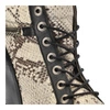 Sneakersy CARINII - B3028 Czarny/Wąż