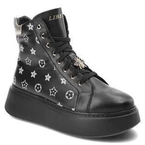 Sneakersy LIBERO - 5005 Czarny 8/502/111