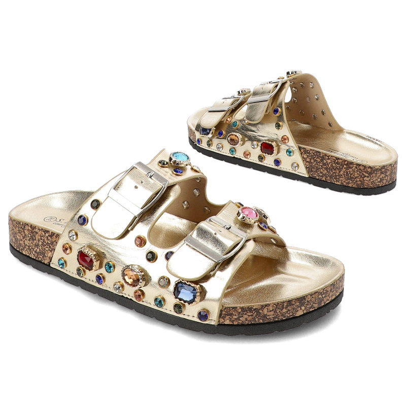 Klapki S.BARSKI - MY121 Gold